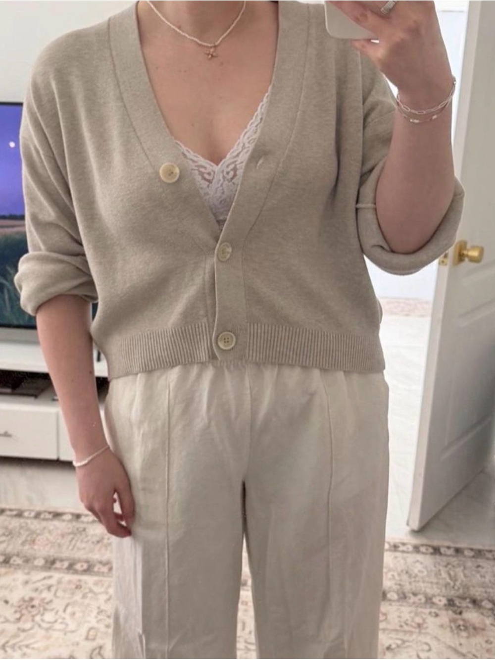 H&M linen pants
